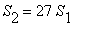 S[2] = 27*S[1]