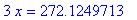 3*x = 272.1249713