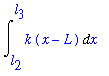 Int(k*(x-L),x = l[2] .. l[3])